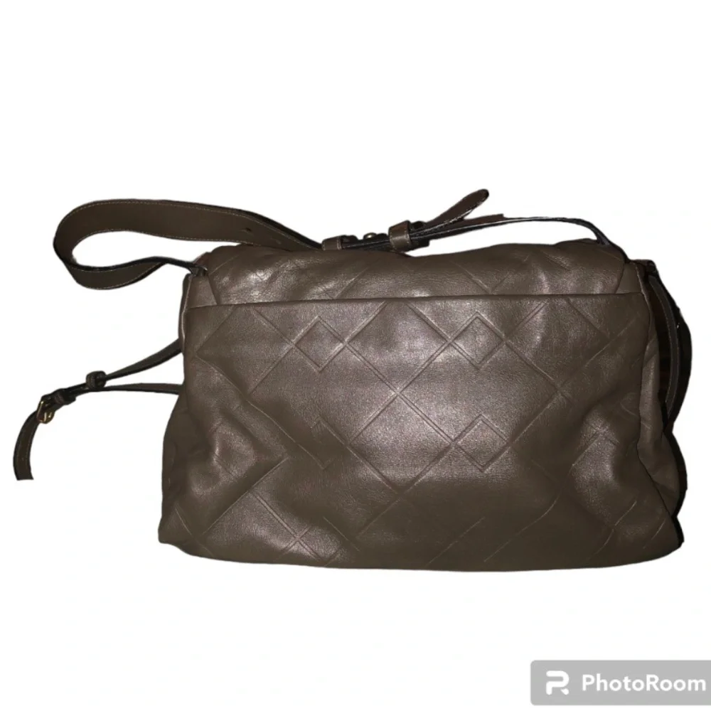Marc by Marc Jacobs Olive Green Genuine Leather Handbag Crossbody Purse GUC - Picture 7 of 16